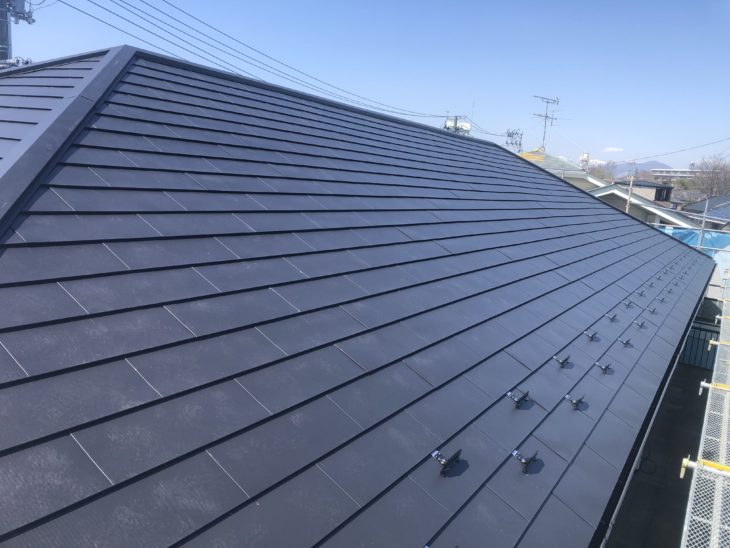   仙台市青葉区　屋根重ね葺き工事