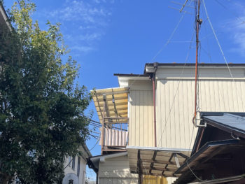 ベランダ交換　事例　施工前