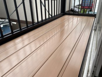 ベランダ交換　事例　施工後