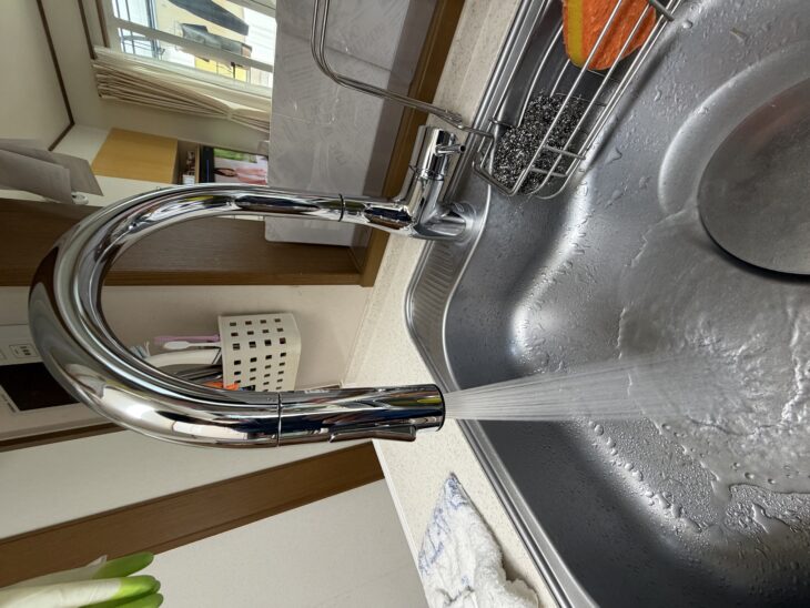   キッチン水栓交換